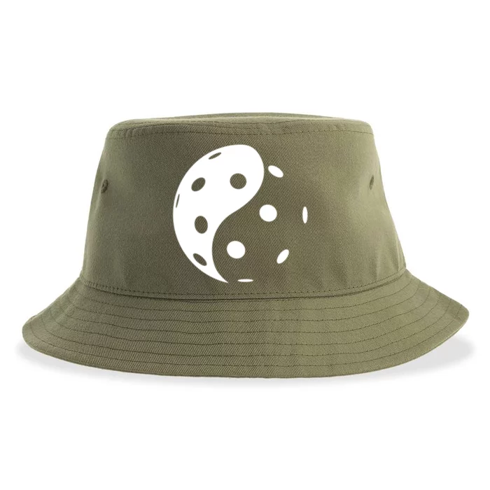 The Original Yin Yang Pickleball Great Gift Sustainable Bucket Hat