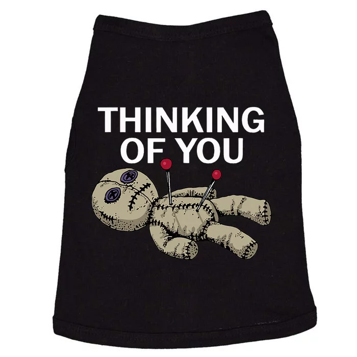 Thinking Of You Voodoo Doll Doggie Tank