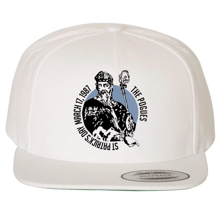 The Pogues 1987 St Patricks Day Tour Wool Snapback Cap