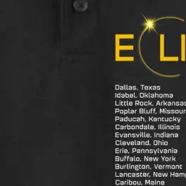 Totality Path 2024 Eclipse Map Total Eclipse Astronomy Dry Zone Grid Performance Polo