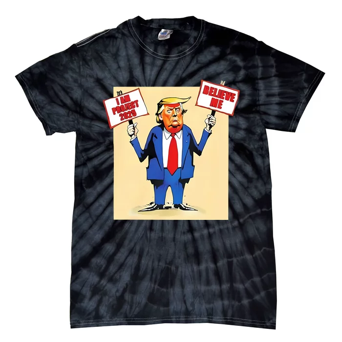 Trump Project 2025 I Am Project 2025 Anti Trump For President Of Americ Tie-Dye T-Shirt