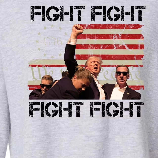 Trump Pennsylvania 2024 Fight We The People Cropped Pullover Crew