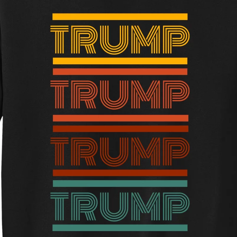 Trump President 2024 Funny Retro Vintage Sweatshirt