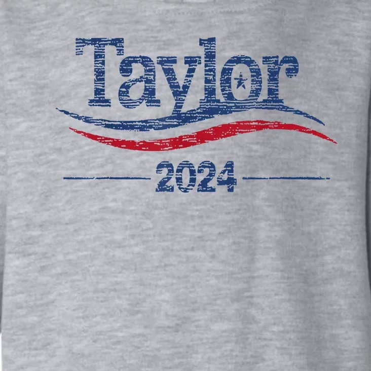 Taylor President 2024 Toddler Hoodie