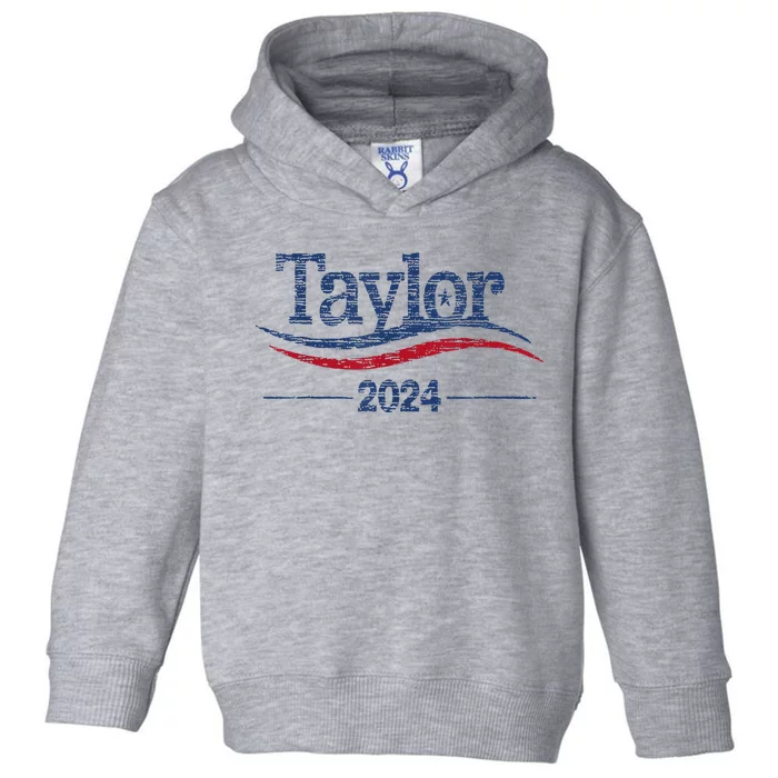 Taylor President 2024 Toddler Hoodie