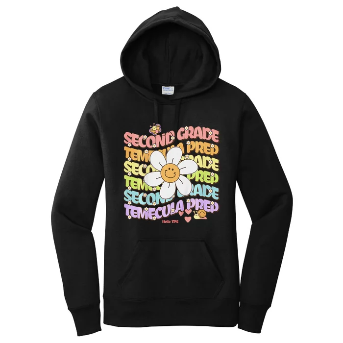 Temecula Prep 2nd Grade Groovy Spirit Women's Pullover Hoodie