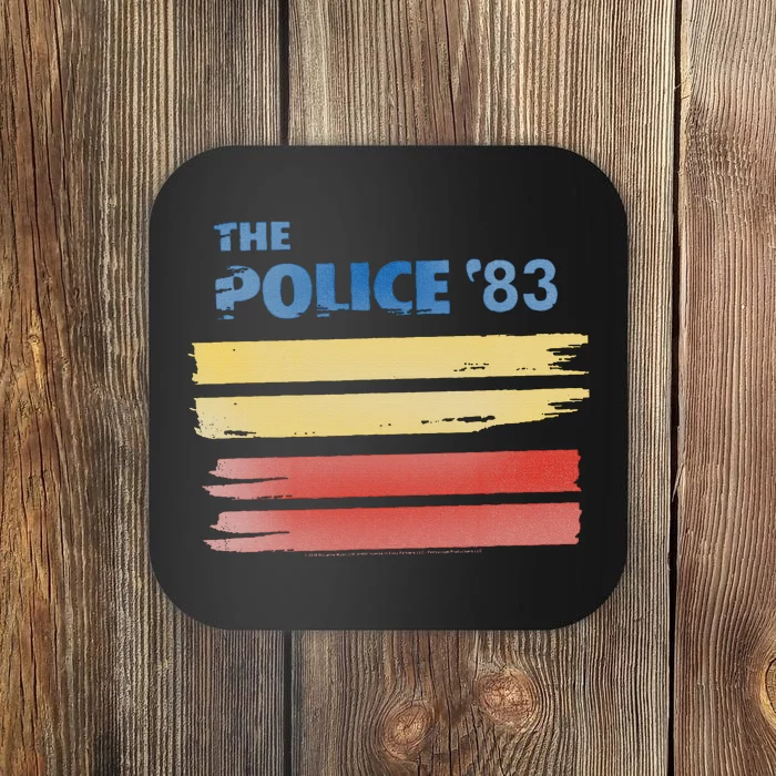 The P.O.L.I.C.E 83 Coaster