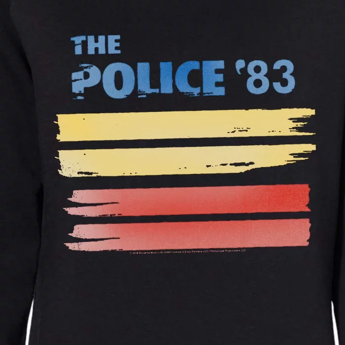 The P.O.L.I.C.E 83 Womens California Wash Sweatshirt