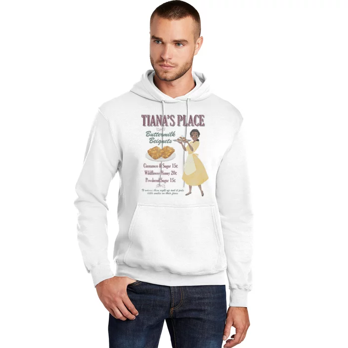 The Princess And The Frog Tianas Place Advertisement Hoodie