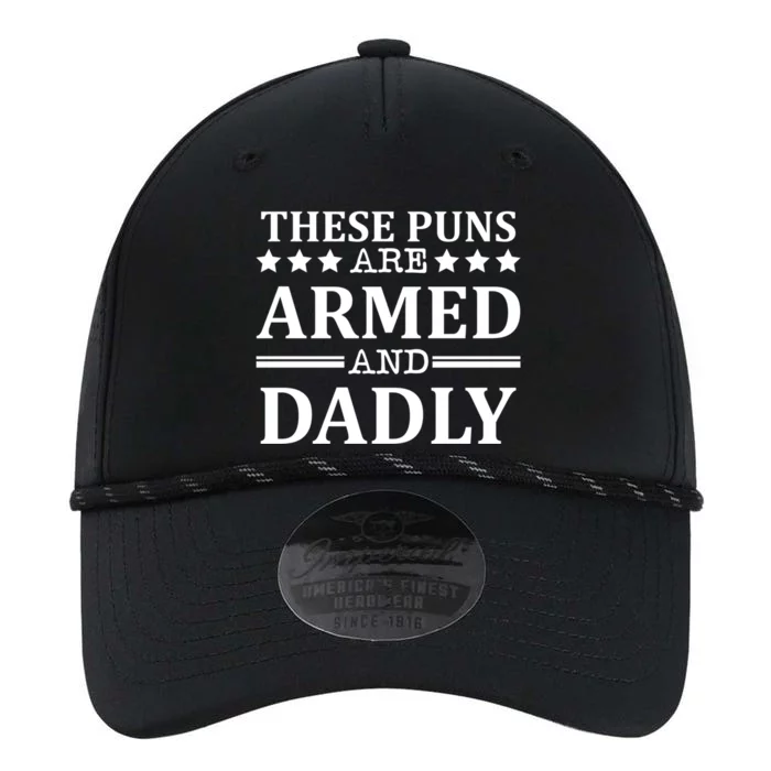 These Puns Are Armed And Dadly Funny Bad Dad Jokes Gift Performance The Dyno Cap