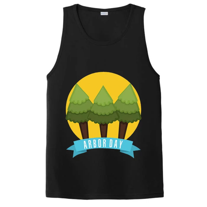 Tree Planting Arbor Day Earth Day Performance Tank