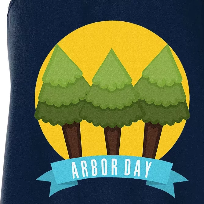 Tree Planting Arbor Day Earth Day Women's Racerback Tank