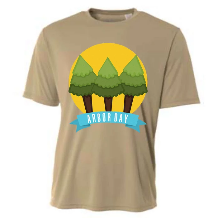 Tree Planting Arbor Day Earth Day Cooling Performance Crew T-Shirt