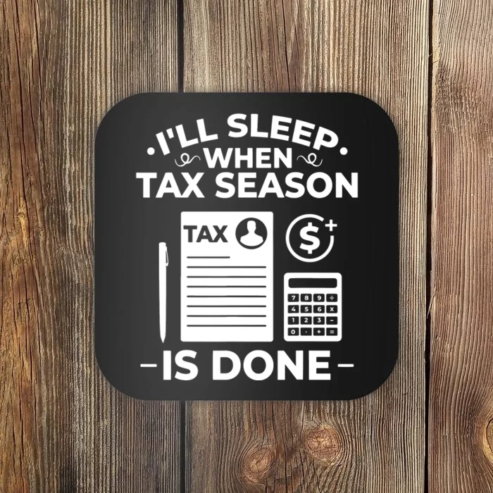 Tax Preparer Accounting Humor Tax Payer Accountant Coaster