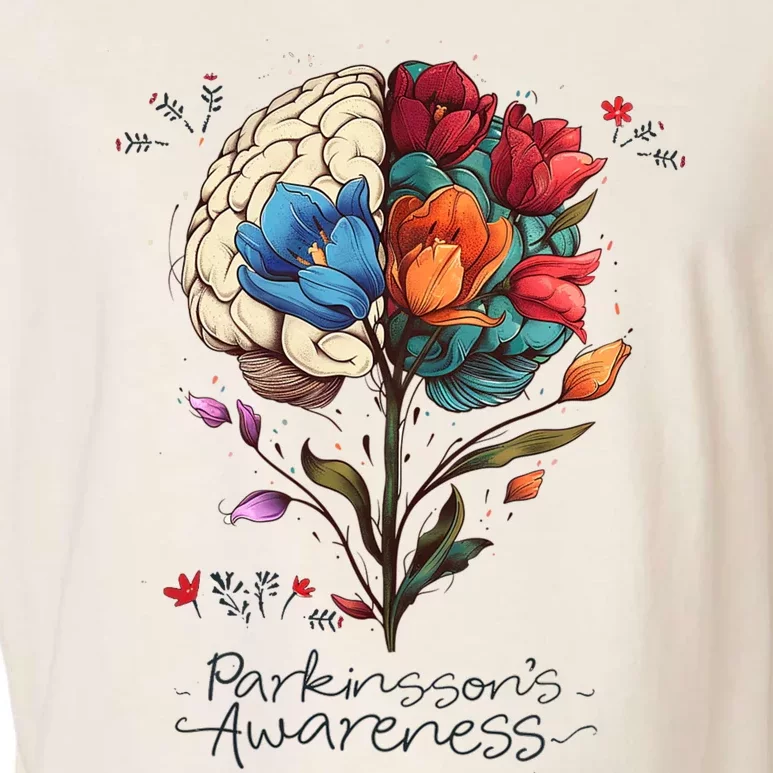 Tulip ParkinsonS Awareness Parkinson April Month Garment-Dyed Women's Muscle Tee