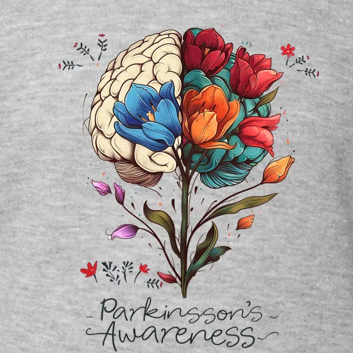 Tulip ParkinsonS Awareness Parkinson April Month Toddler Sweatshirt