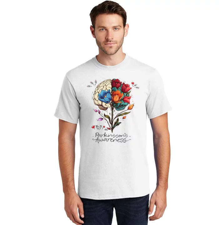 Tulip ParkinsonS Awareness Parkinson April Month Tall T-Shirt