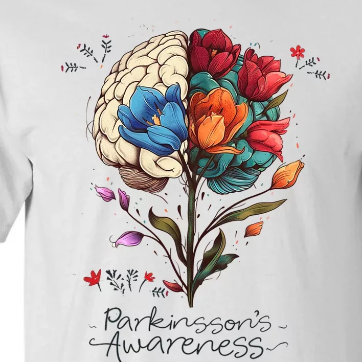 Tulip ParkinsonS Awareness Parkinson April Month Tall T-Shirt