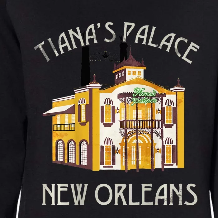 The Princess And The Frog Tianas Palace New Orleans Womens California Wash Sweatshirt