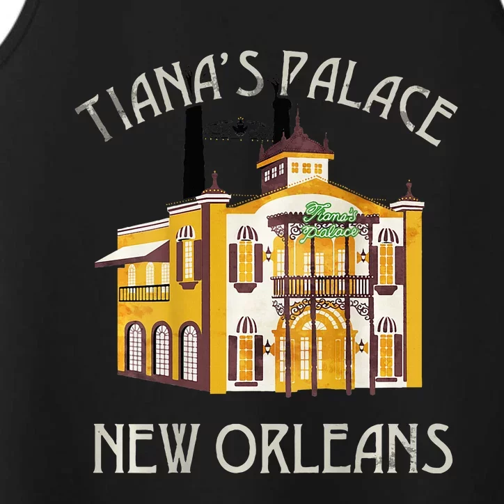 The Princess And The Frog Tianas Palace New Orleans Performance Tank