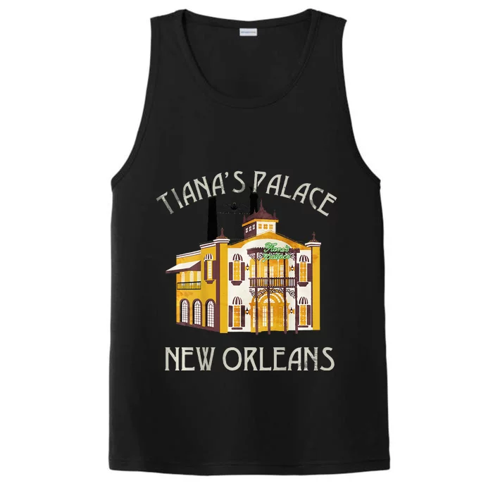 The Princess And The Frog Tianas Palace New Orleans Performance Tank