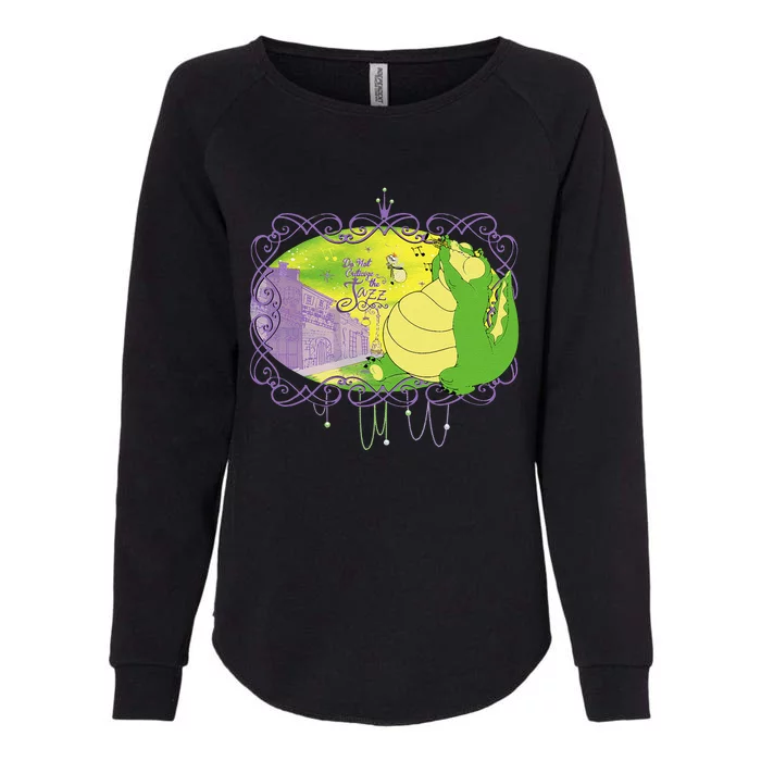 The Princess And The Frog Louis And Ray Mardi Gras Womens California Wash Sweatshirt