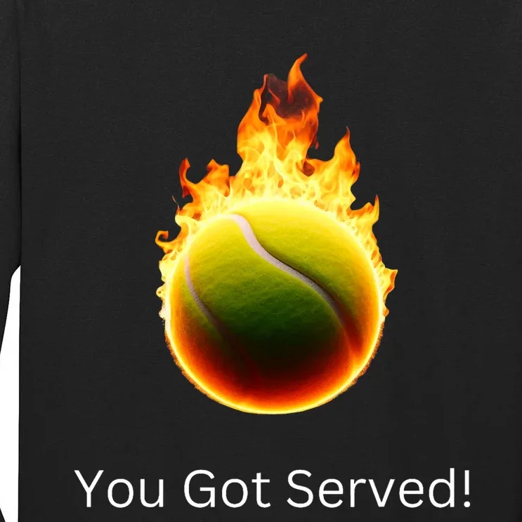 Tennis Player All Ages Tall Long Sleeve T-Shirt