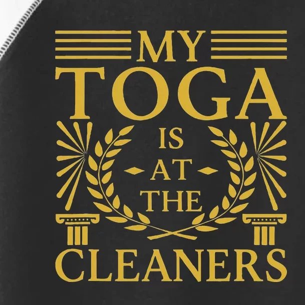 Toga Party Accessories My Toga Is At The Cleaners Toddler Fine Jersey T-Shirt