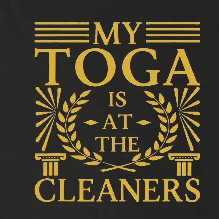 Toga Party Accessories My Toga Is At The Cleaners Toddler Long Sleeve Shirt