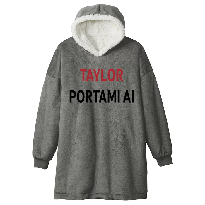 Taylor Portami Ai Hooded Wearable Blanket