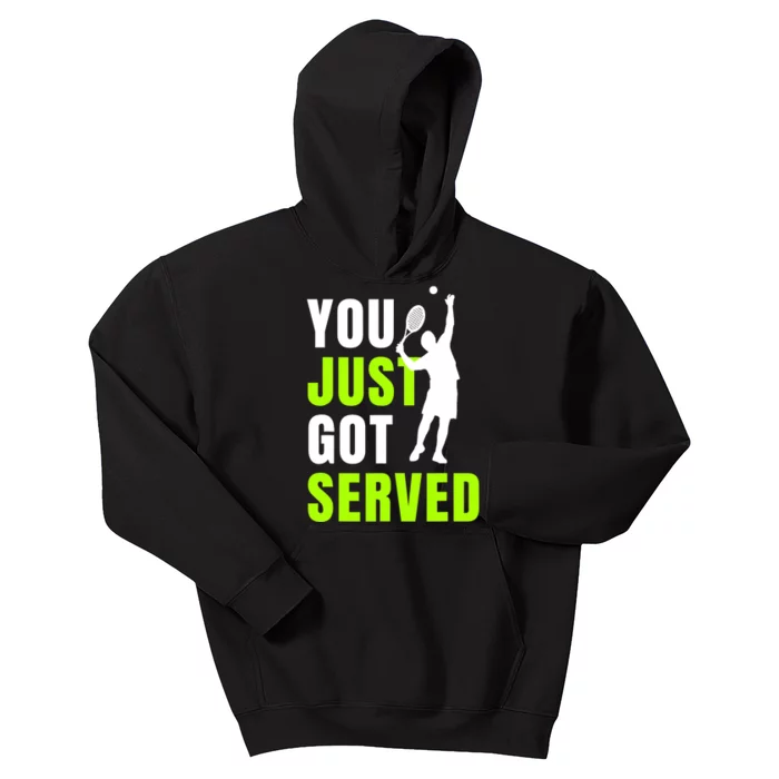 Tennis Player And Coach Funny Quote | Sporty Kids Hoodie