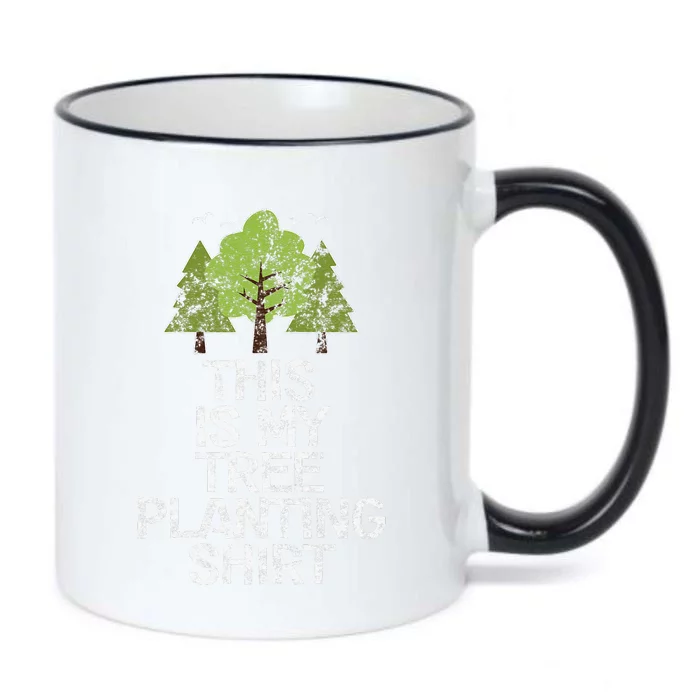 Tree Planting Arbor Day Earth Day Attire Black Color Changing Mug