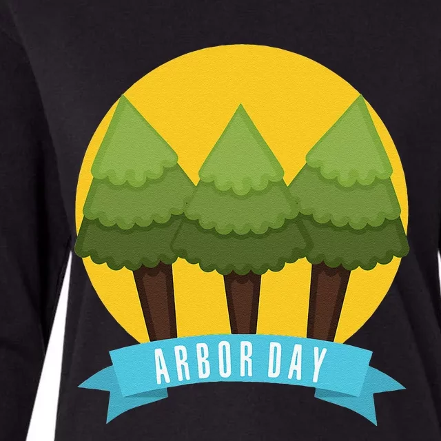 Tree Planting Arbor Day Earth Day Womens Cotton Relaxed Long Sleeve T-Shirt