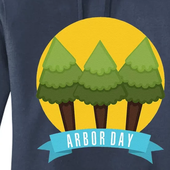 Tree Planting Arbor Day Earth Day Women's Pullover Hoodie