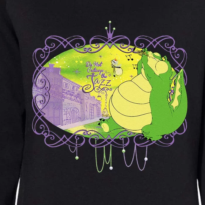 The Princess And The Frog Louis And Ray Mardi Gras Womens California Wash Sweatshirt