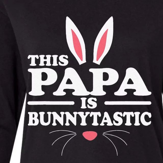 The Papa Bunnytastic Easter Bunny Ears V2 Womens Cotton Relaxed Long Sleeve T-Shirt