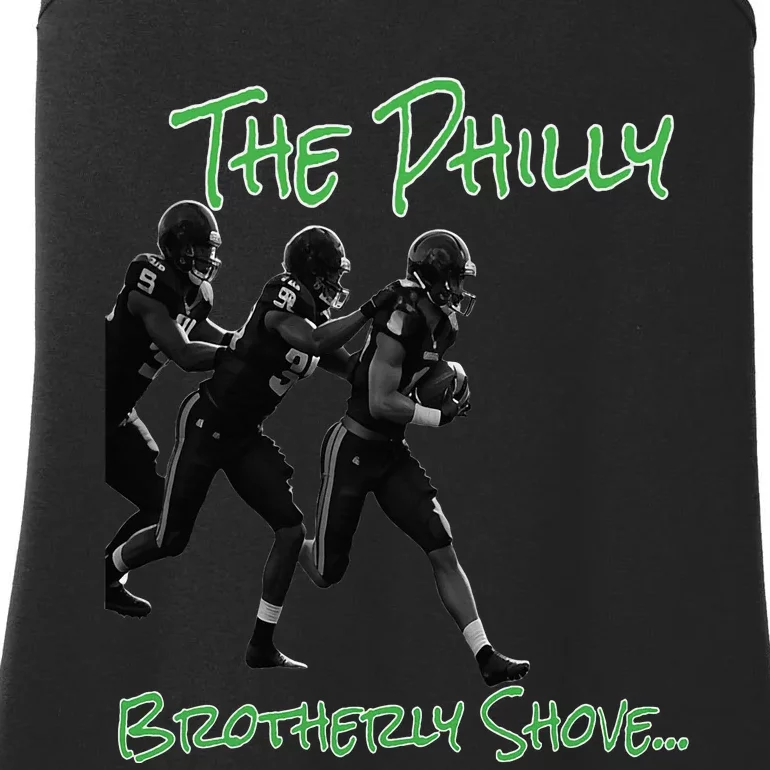 The Philly Brotherly Shove  PanfurWare LLC Ladies Essential Tank