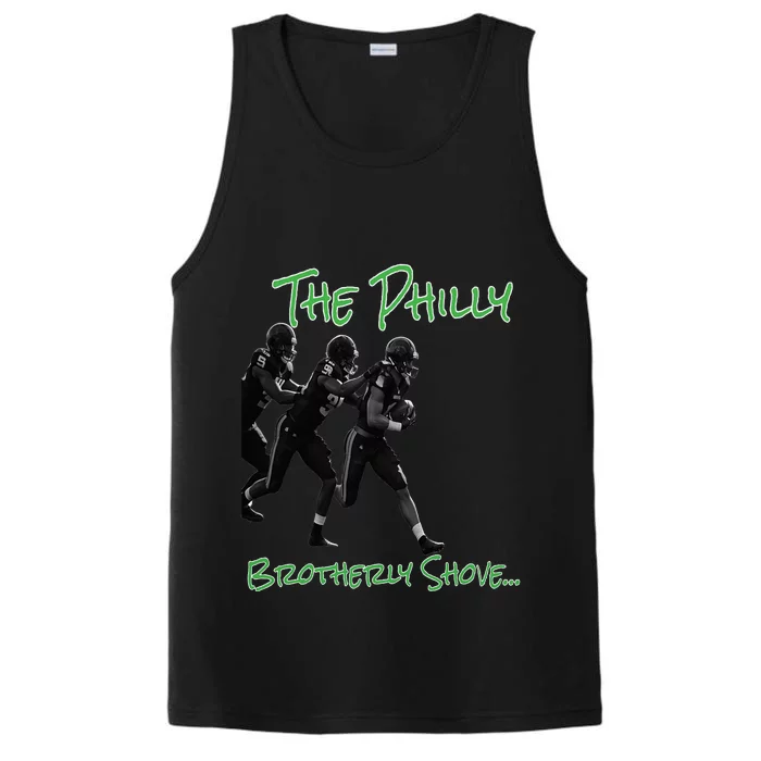 The Philly Brotherly Shove  PanfurWare LLC Performance Tank