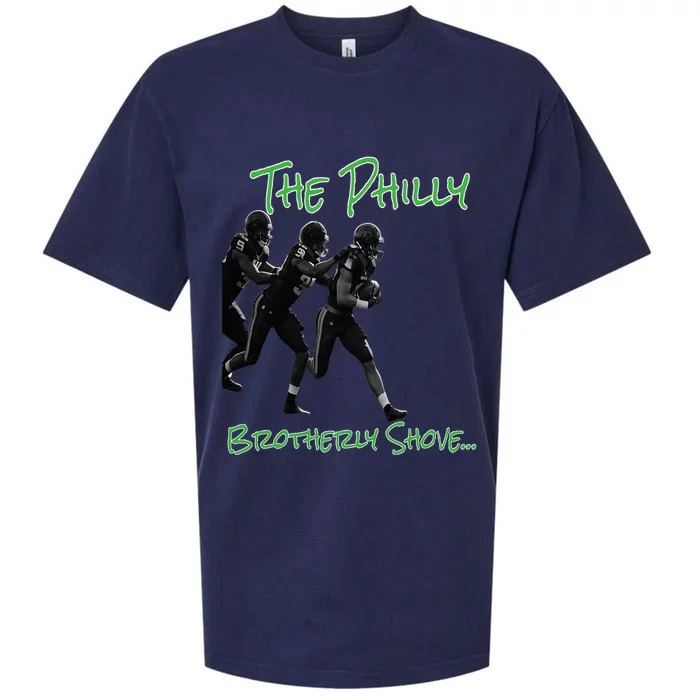 The Philly Brotherly Shove  PanfurWare LLC Sueded Cloud Jersey T-Shirt