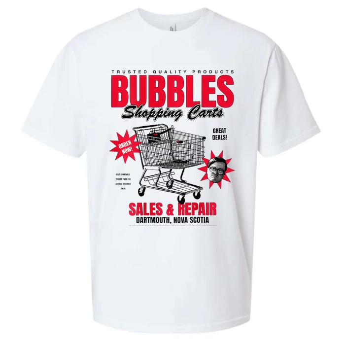 Trailer Park Boy Bubbles Shopping Carts Sueded Cloud Jersey T-Shirt