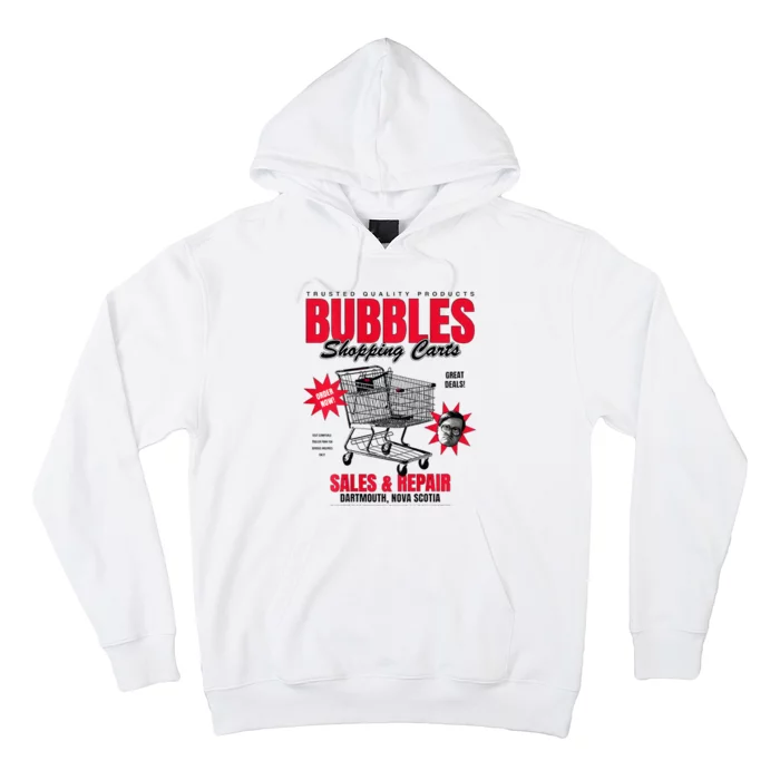 Trailer Park Boy Bubbles Shopping Carts Hoodie