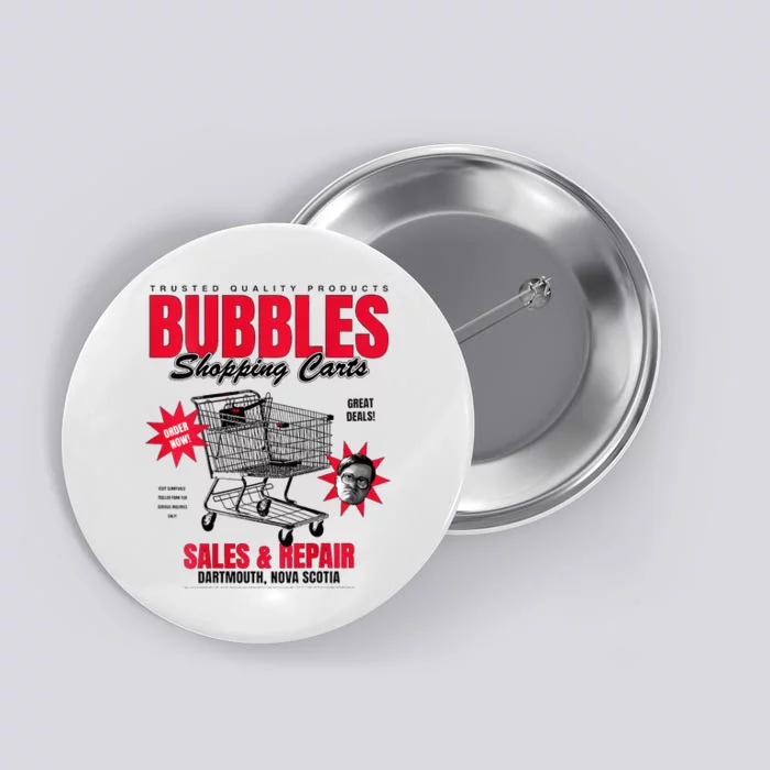 Trailer Park Boy Bubbles Shopping Carts Button