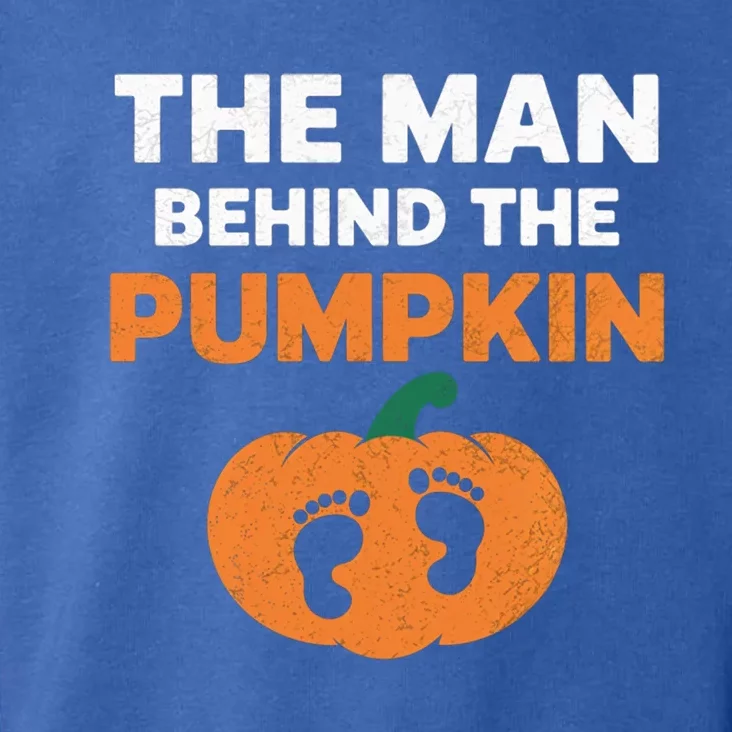 The Person Behind The Pumpkin Halloween Dad Reveal Gift Toddler Hoodie