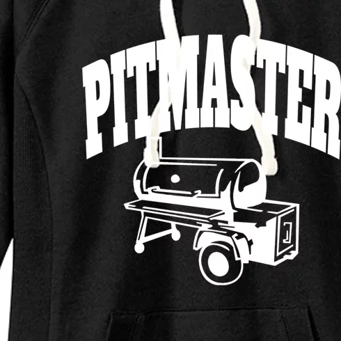 Texas Pitmaster Bbq Smoker Stick Burner Brisket Cooking Day Cute Gift Women's Fleece Hoodie