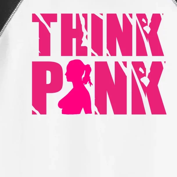 Think Pink Breast Cancer Awareness Toddler Fine Jersey T-Shirt