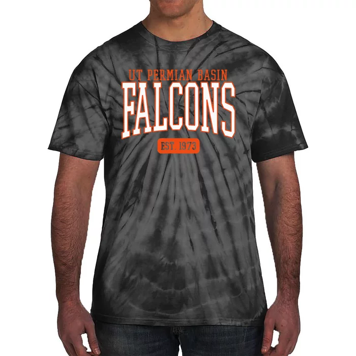 Texas Permian Basin Utpb Falcon Est. Date Tie-Dye T-Shirt