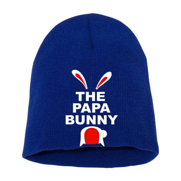 The Papa Bunny Easter Gift Short Acrylic Beanie