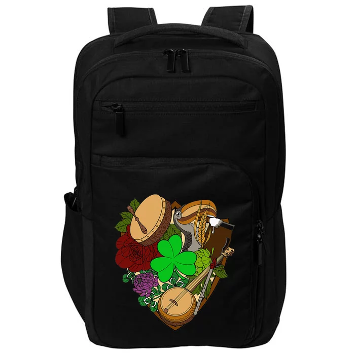 The Pitchers Band Irish Folk Rock Music Patrick's Day Impact Tech Backpack