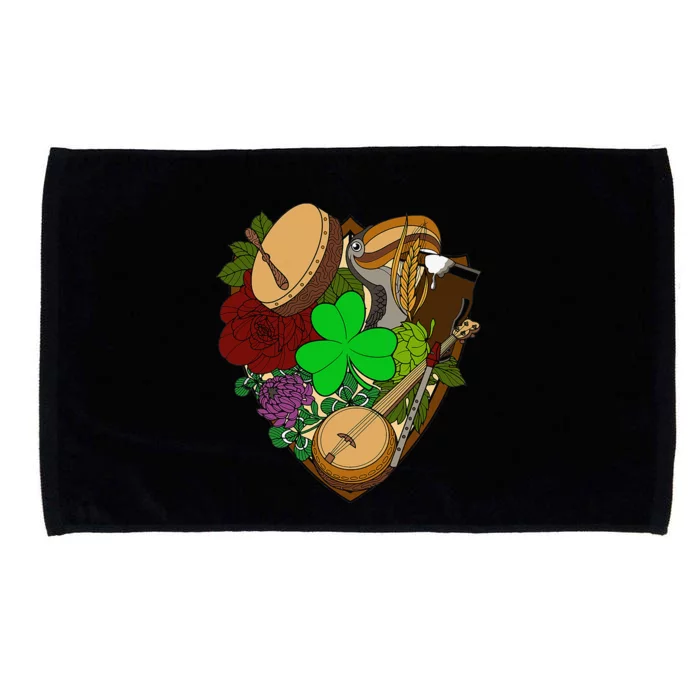 The Pitchers Band Irish Folk Rock Music Patrick's Day Microfiber Hand Towel