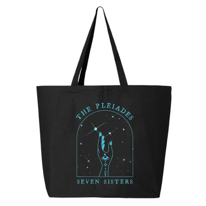 The Pleiades Boho Celestial Illustration For Women 25L Jumbo Tote